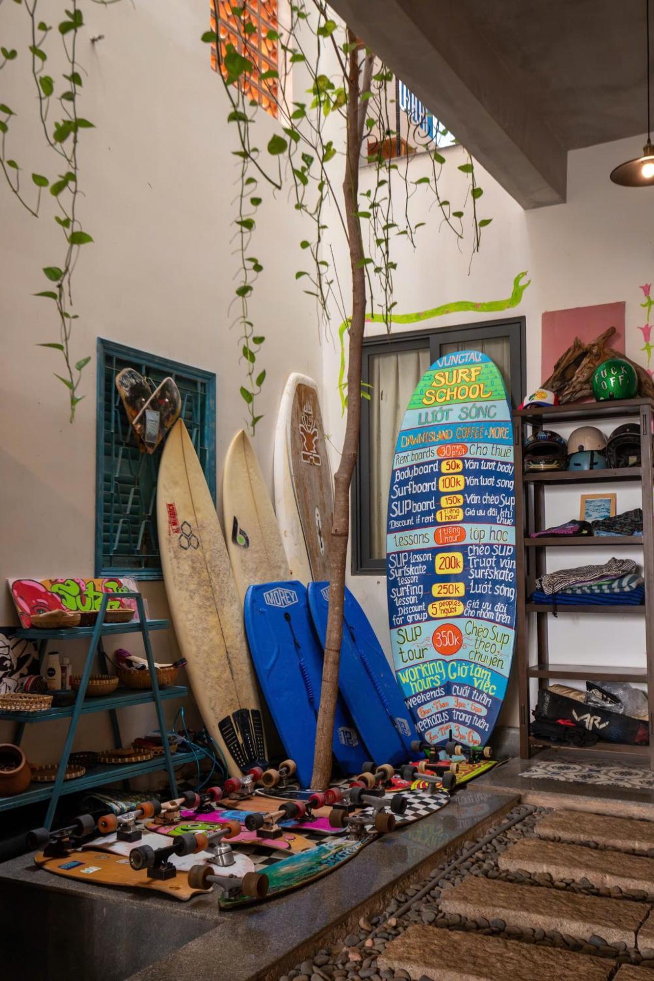 Vungtau Surf House - Hostel Surf Camp Вунгтау Экстерьер фото