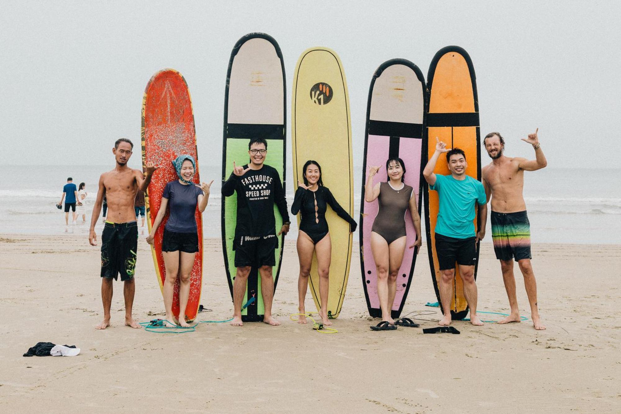 Vungtau Surf House - Hostel Surf Camp Вунгтау Экстерьер фото